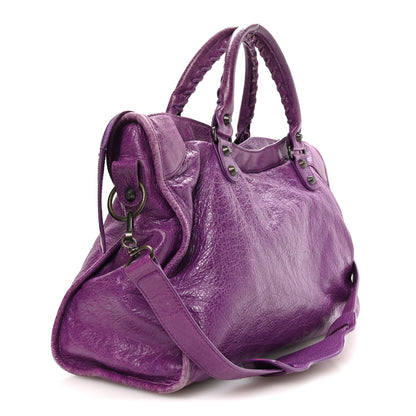 Balenciaga Agneau Classic Hardware City Ultraviolet 4 of 11