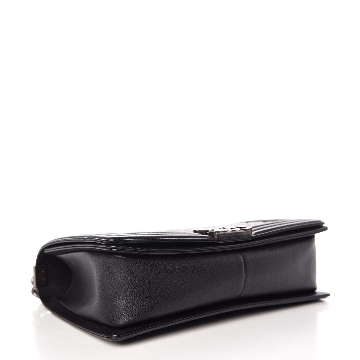 Chanel Calfskin Quilted New Medium Boy Flap Black 4 of 10