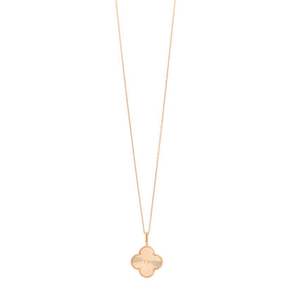 Van Cleef & Arpels 18K Yellow Gold Guilloche Magic Alhambra Long Necklace 1 of 5