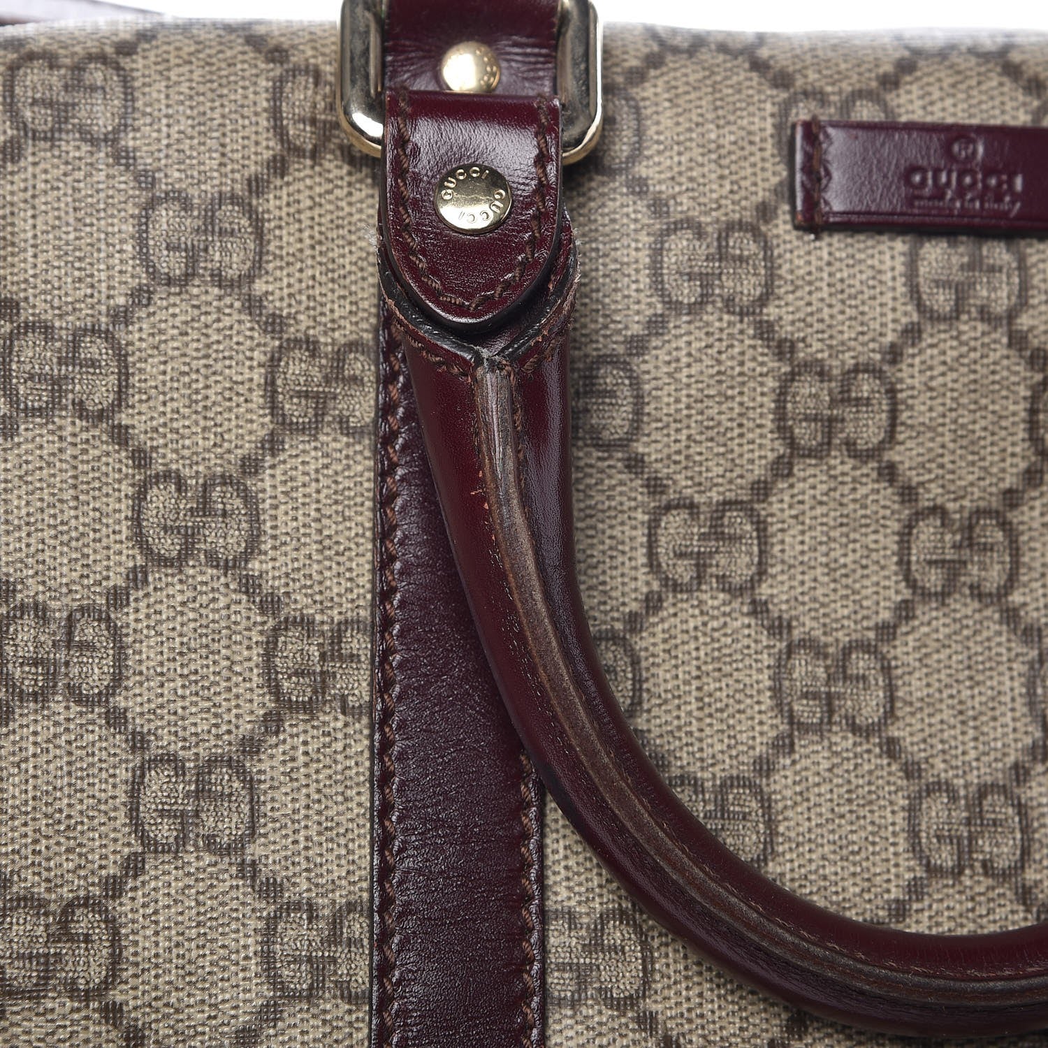Gucci GG Plus Monogram Medium Joy Boston Dark Brown 9 of 14