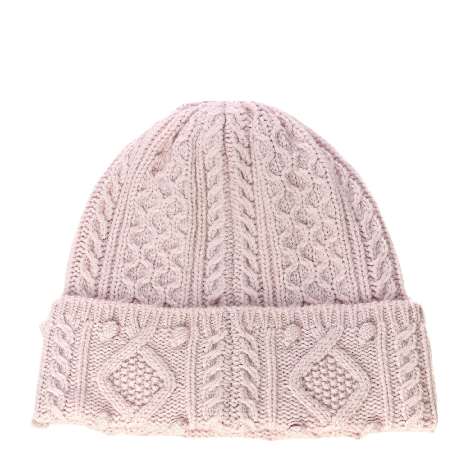 Chanel Cashmere CC Beanie Hat Light Pink 3 of 8