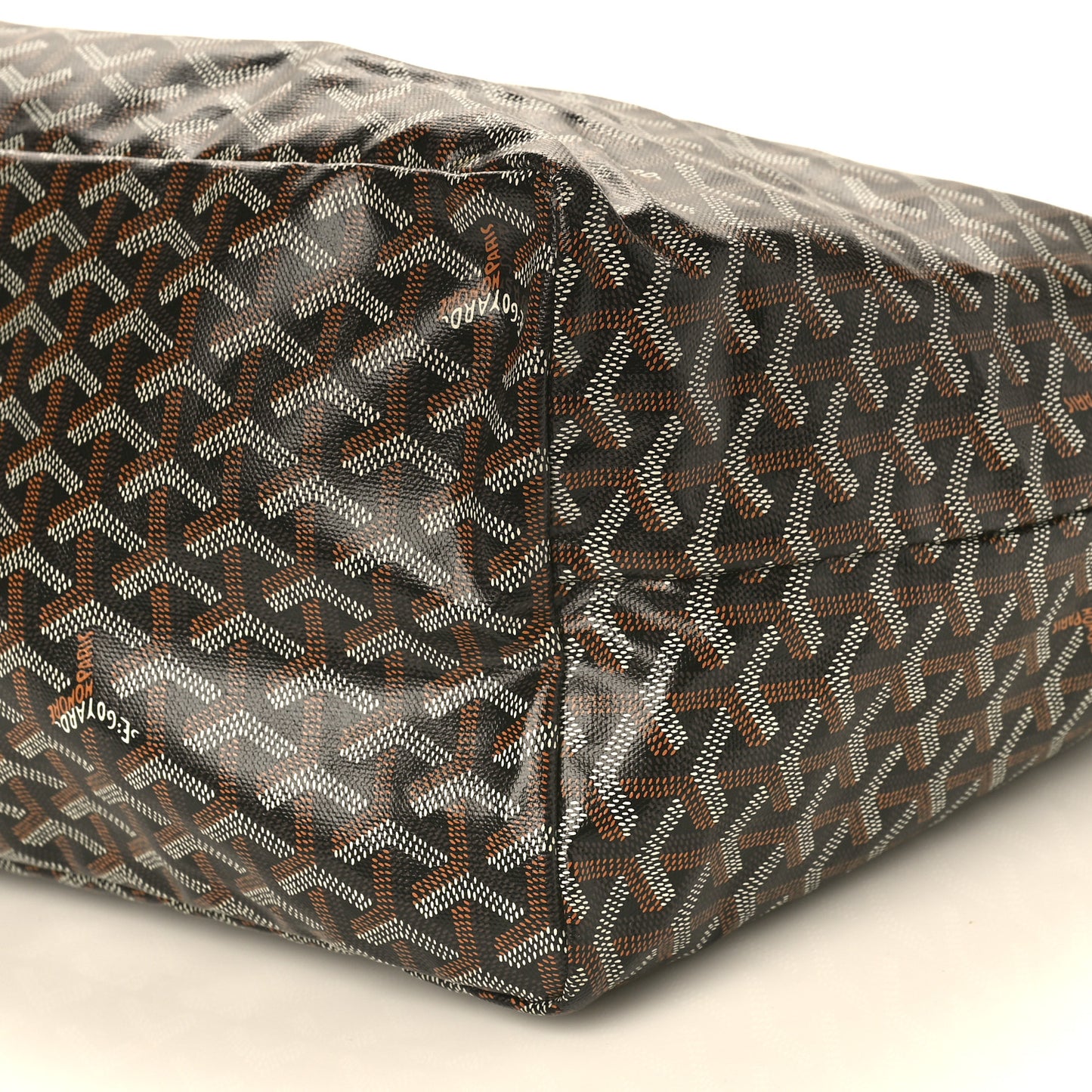 Goyardine Saint Louis GM Black Gold