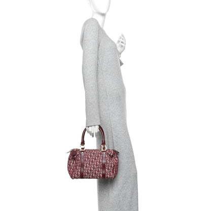 Christian Dior Monogram Boston Red 2 of 11