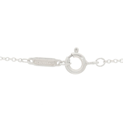 Tiffany Sterling Silver 1837 Circle Pendant Necklace 5 of 8