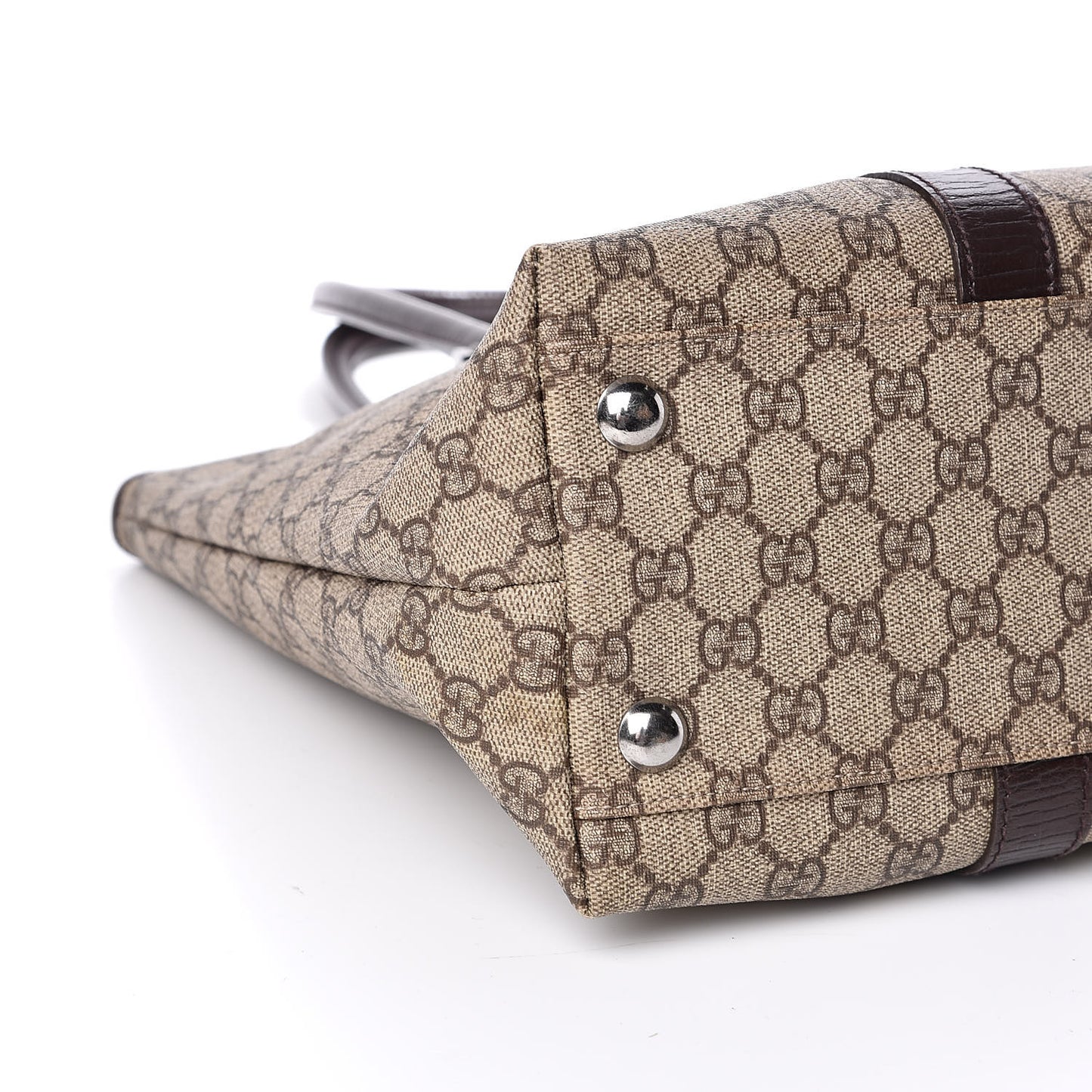 GG Plus Monogram Medium Joy Tote Brown