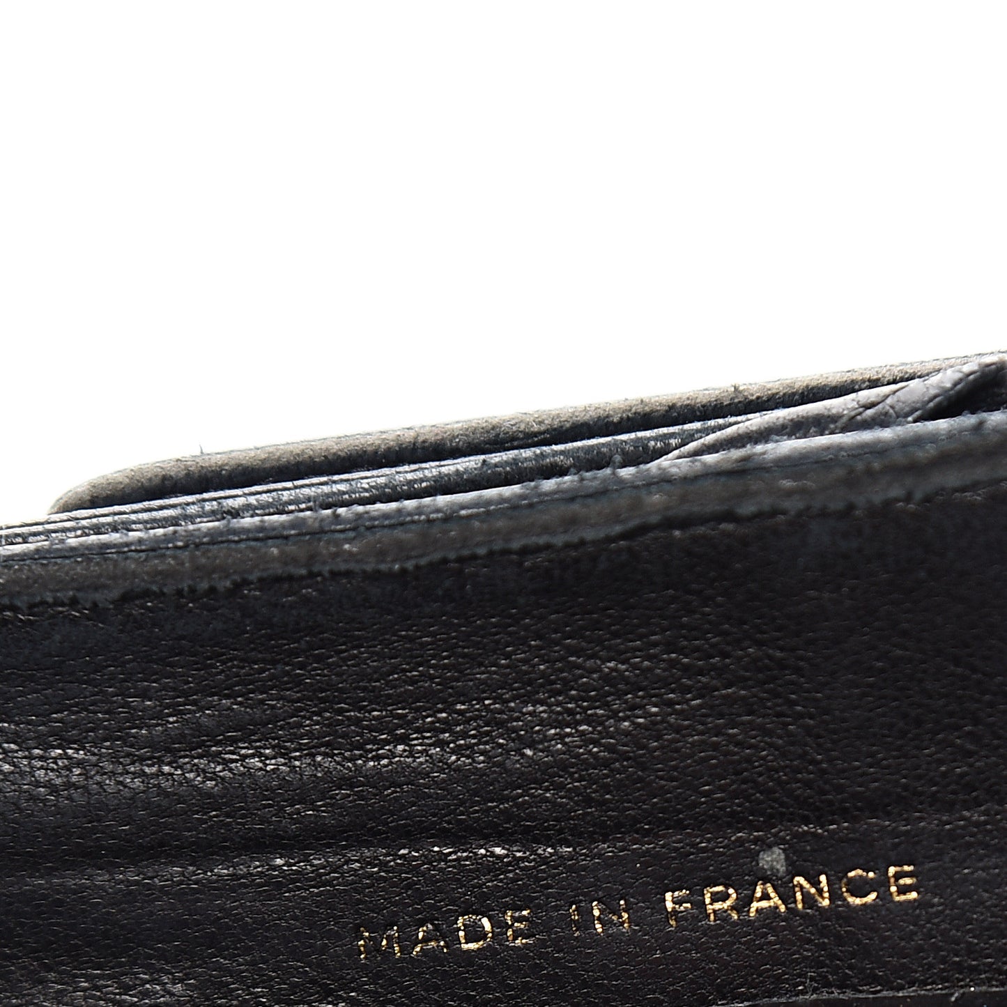 Caviar Timeless CC Compact French Wallet Black
