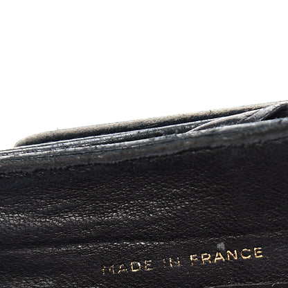 Chanel Caviar Timeless CC Compact French Wallet Black 6 of 14