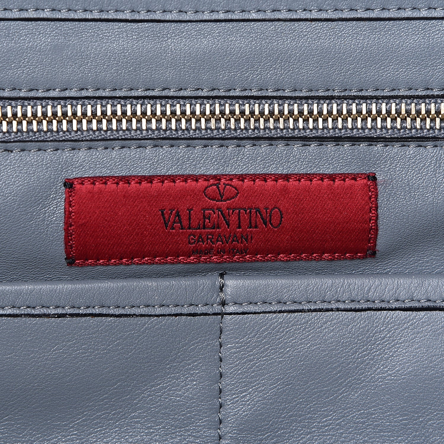 Valentino Garavani Vitello Medium Rockstud Tote Stone 6 of 18