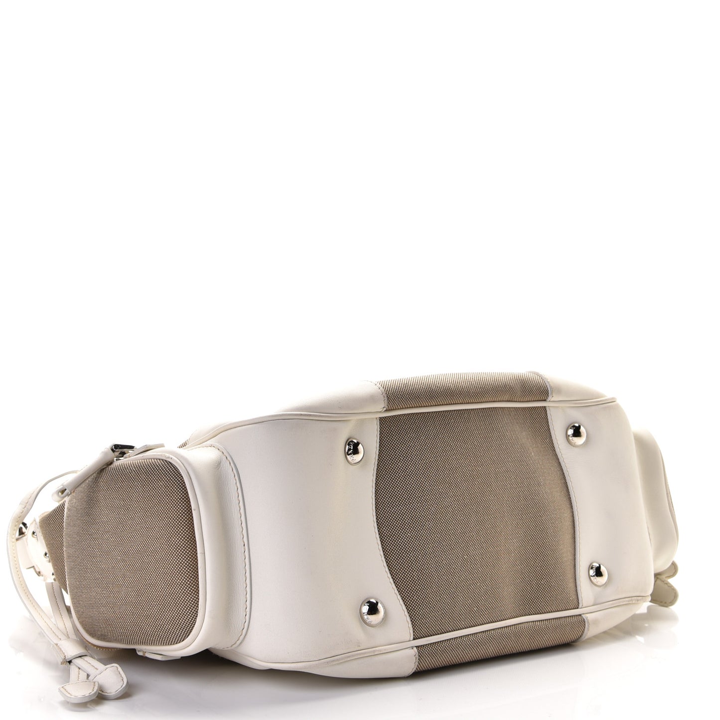 Jacquard Logo Hobo White