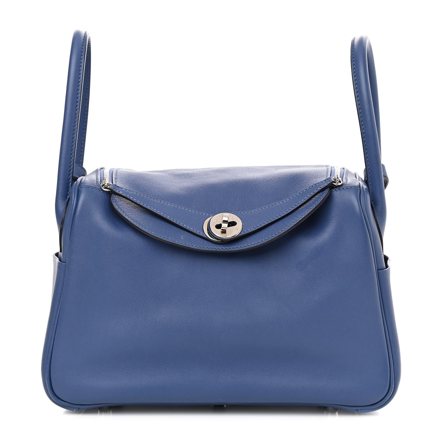 Swift Epsom Lindy 26 Tressage De Cuir Bleu Brighton Capucine Bleu Saphir