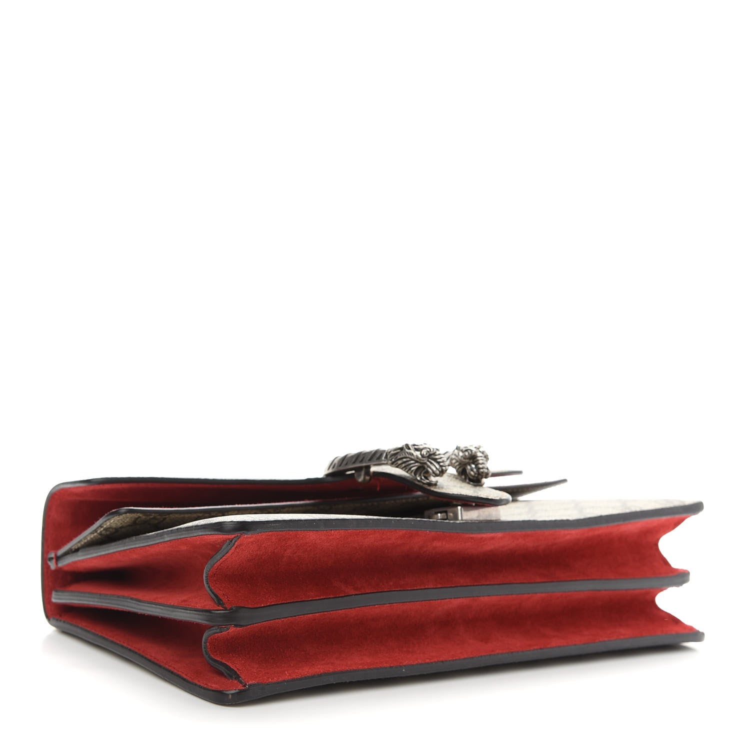 Gucci GG Supreme Monogram Small Dionysus Shoulder Bag Red 4 of 10