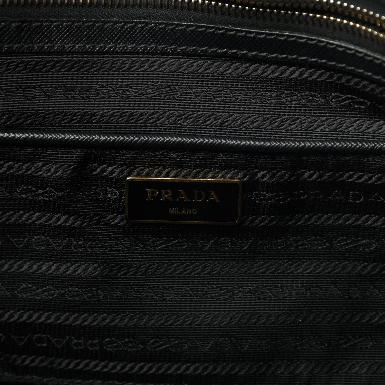 Prada Saffiano Lux Large Tote Black 6 of 21