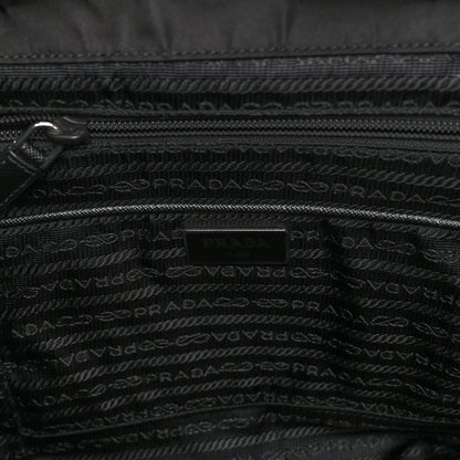 Prada Nylon Vela Large Backpack Black 6 of 9