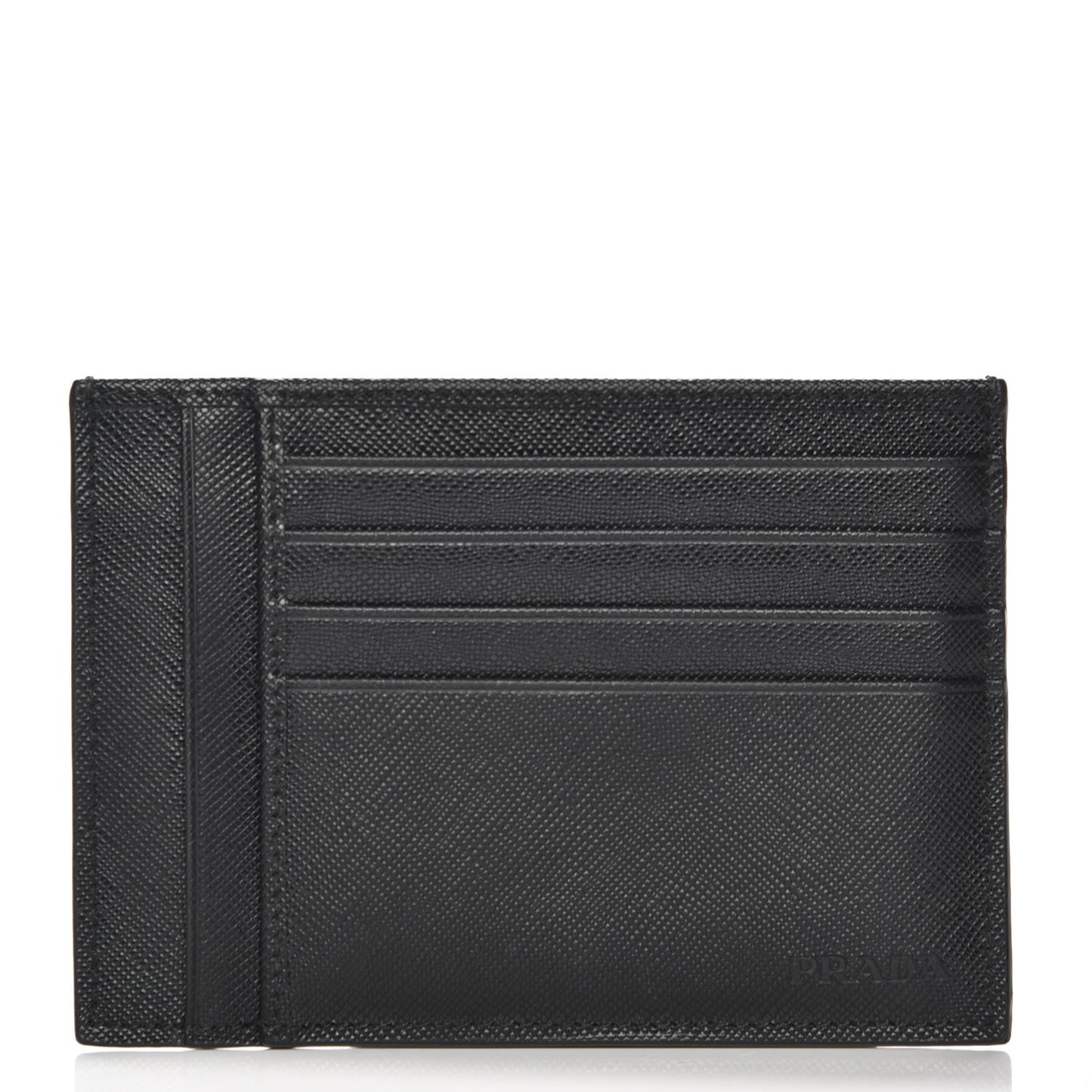 Saffiano Card Holder Nero Black