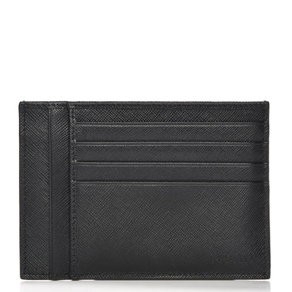 Prada Saffiano Card Holder Nero Black 1 of 9