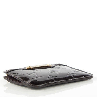 Louis Vuitton Vernis Key Pouch Amarante 4 of 8