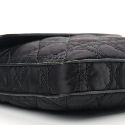 Christian Dior Nylon Cannage Charming Lock Bag Black 8 of 16