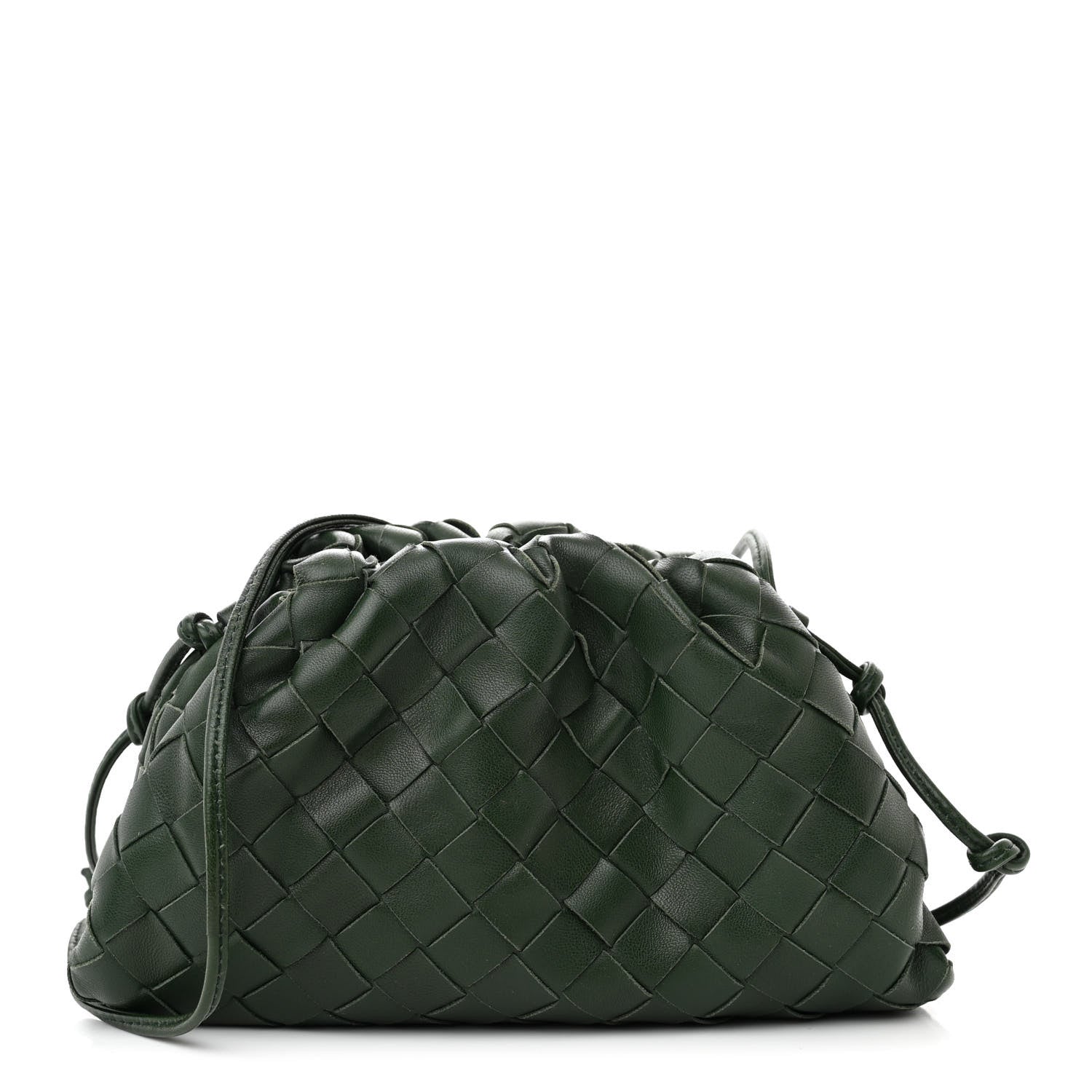 Bottega Veneta Nappa Intrecciato The Mini Pouch Raintree 1 of 10