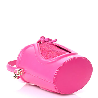 Valentino Garavani Toile Iconographe Nappa Le Cinquième Bucket Bag  Pink PP 4 of 10
