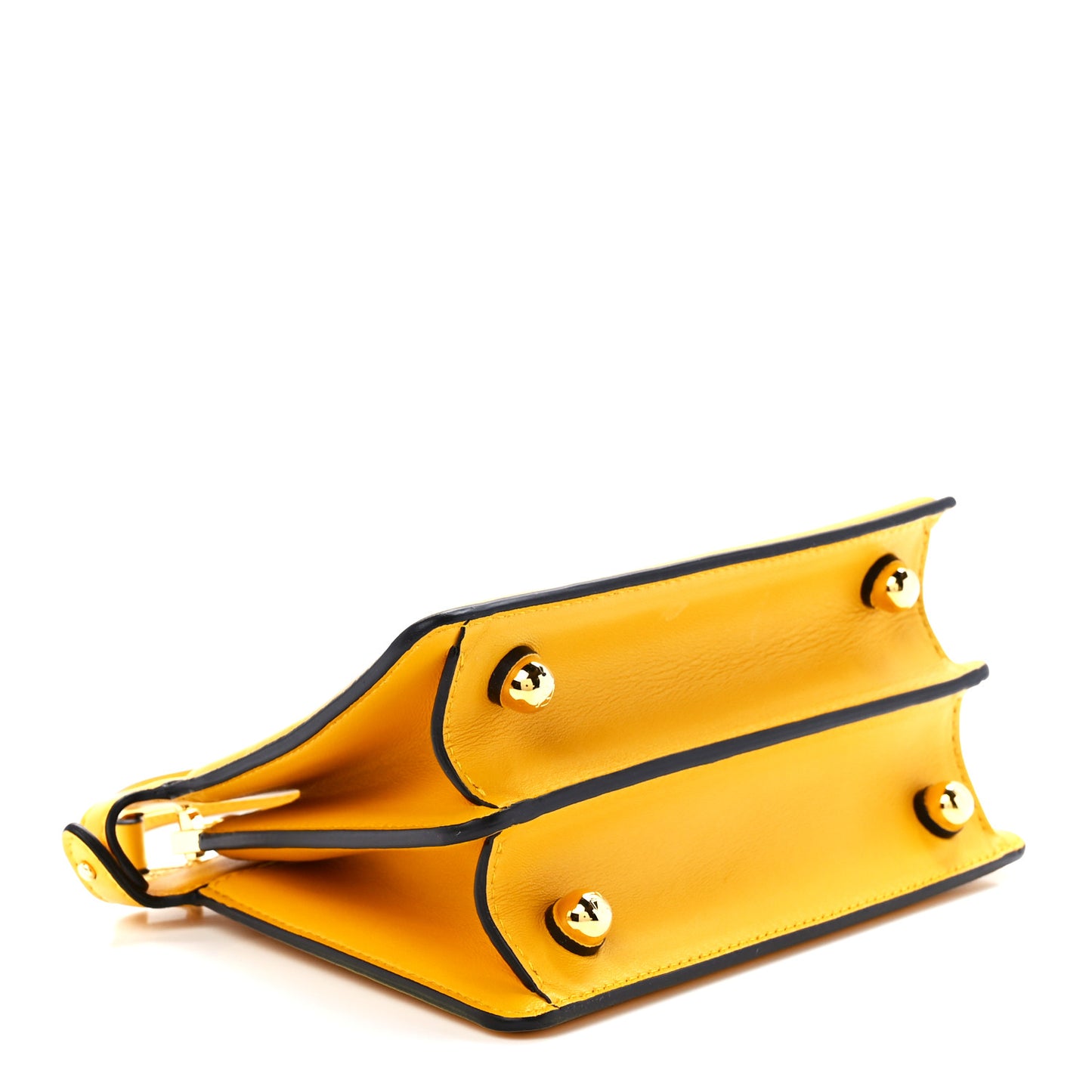 Shiny Nappa Petite Peekaboo I SEE U Satchel Mimosa