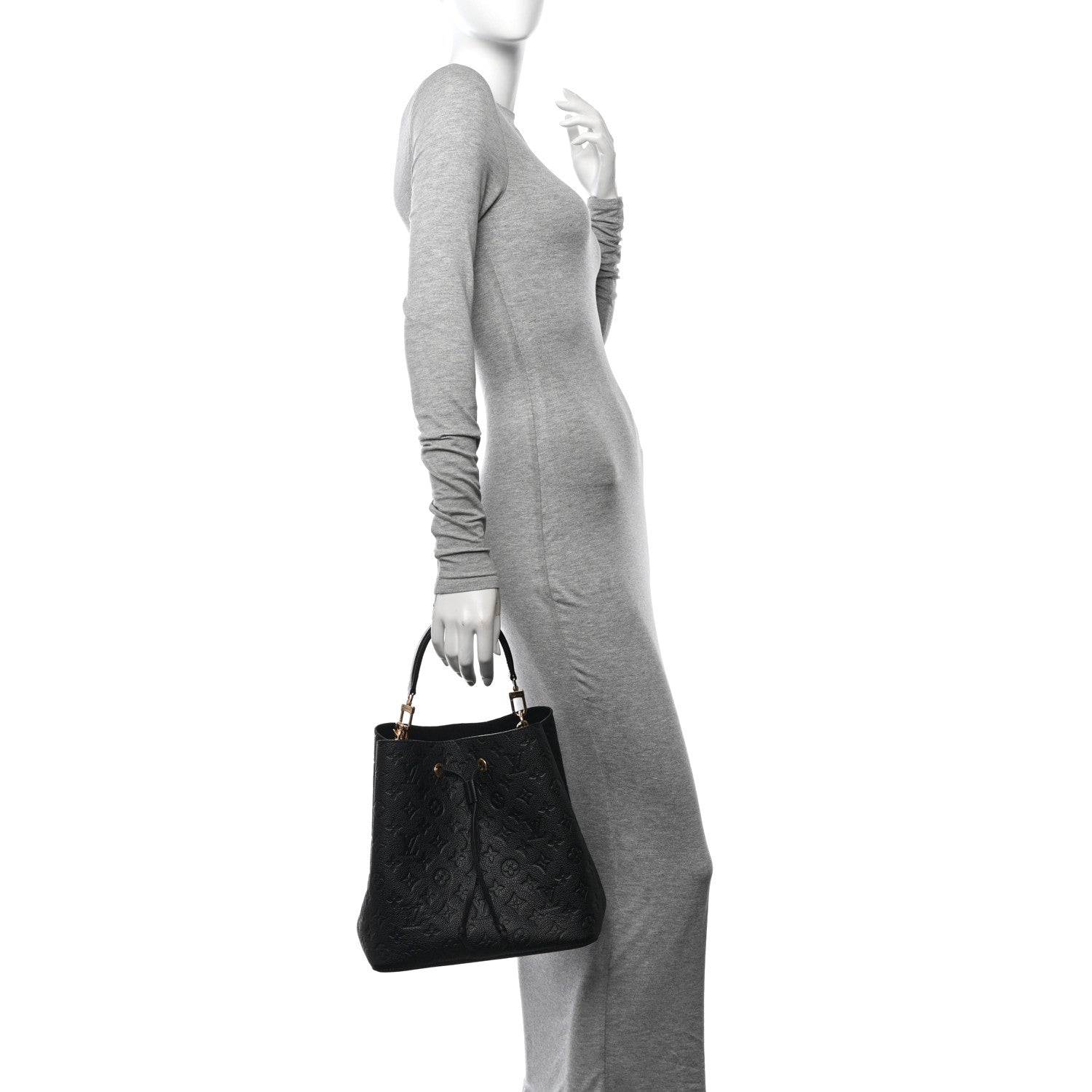 Louis Vuitton Empreinte Neonoe MM Black 2 of 12