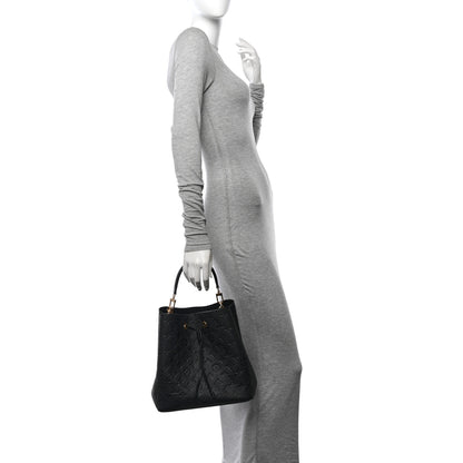 Louis Vuitton Empreinte Neonoe MM Black 2 of 12