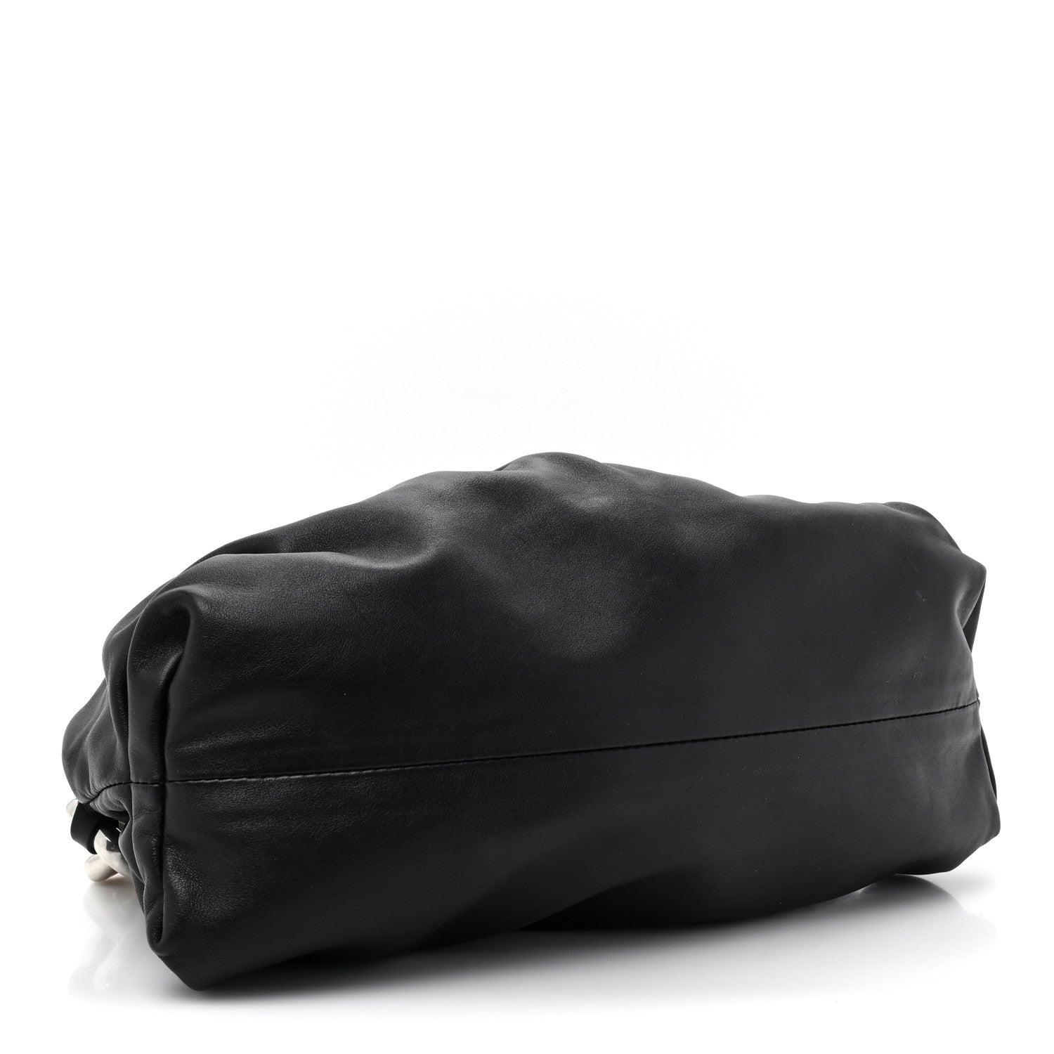 Bottega Veneta Calfskin The Pouch Chain Black 4 of 9