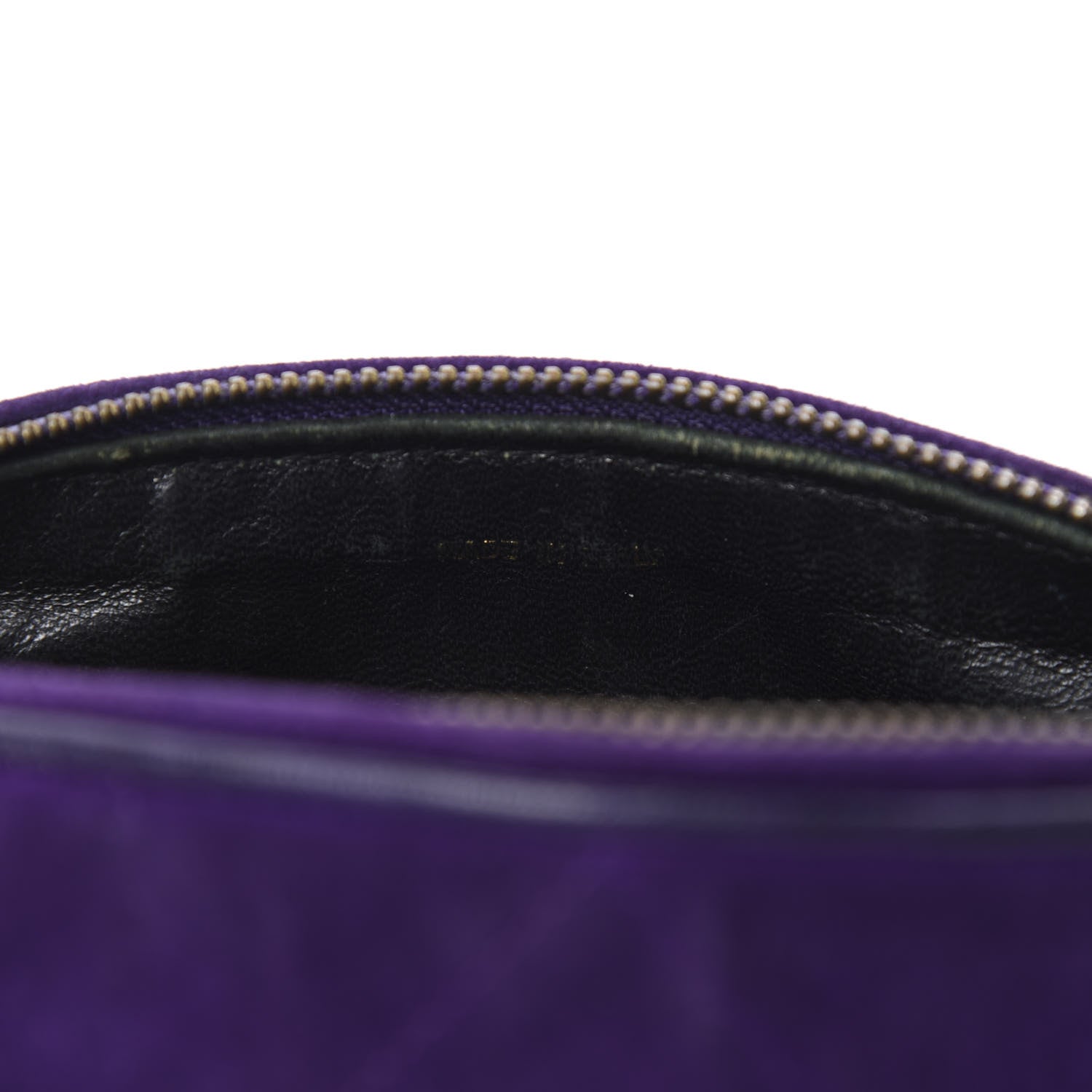 Chanel Suede Quilted Small Tassel Shoulder Bag Purple 9 of 11