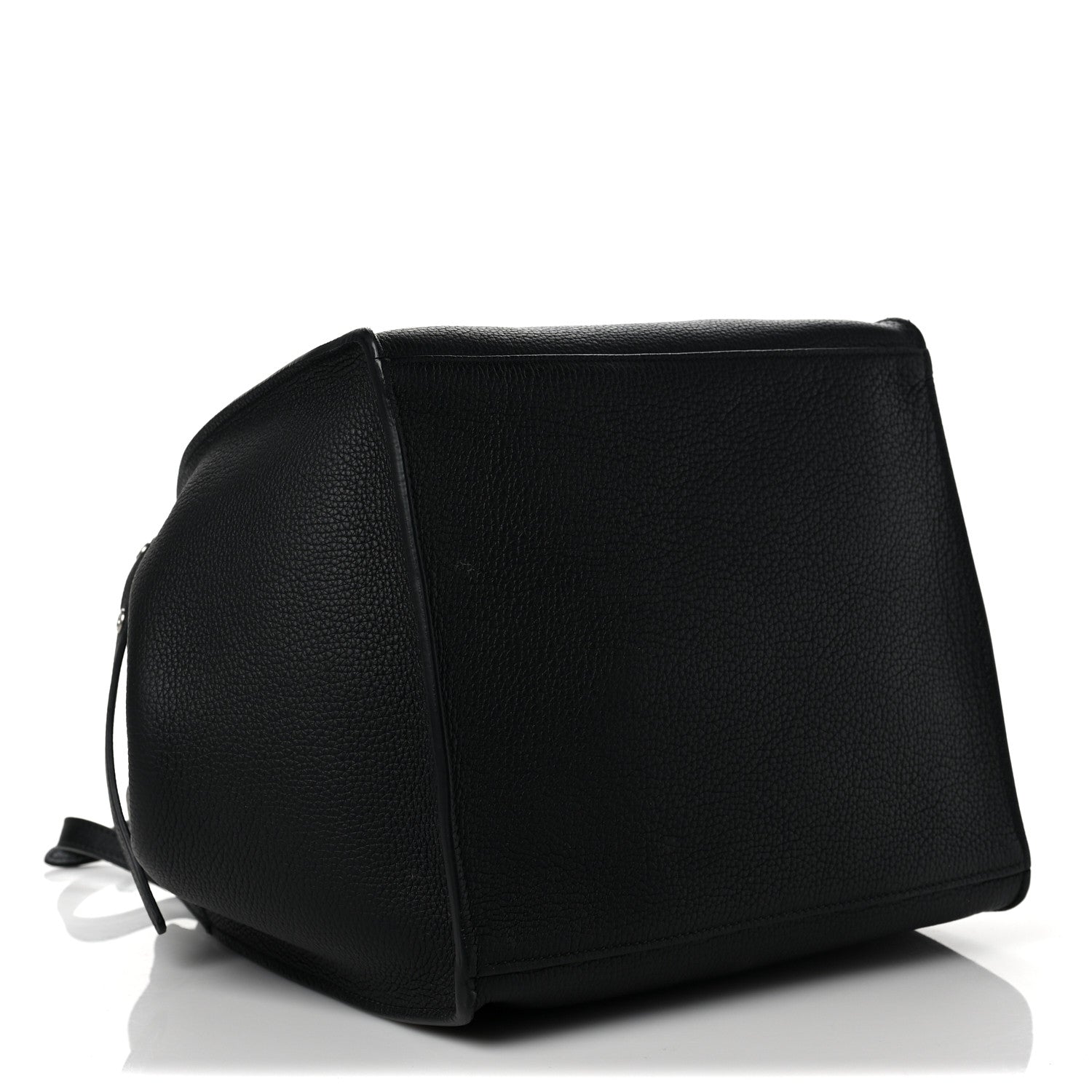 Celine Supple Grained Calfskin Small Long Strap Big Bag Black 4 of 10