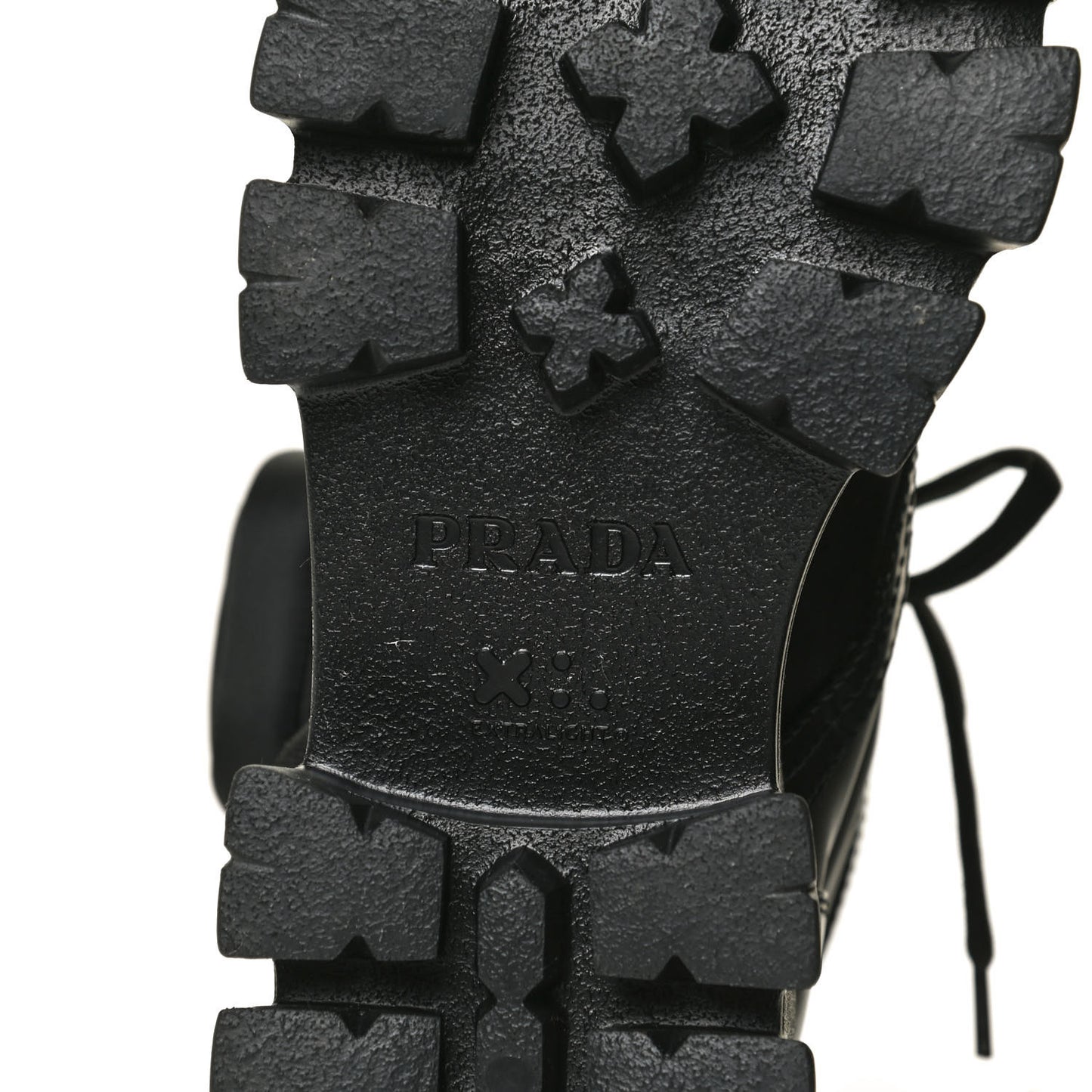 Spazzolato Rois Nylon Metal Triangle Logo Monolith Pouch Pocket 55mm Boots 38 Black
