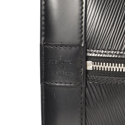 Louis Vuitton Epi Alma MM Black 6 of 9