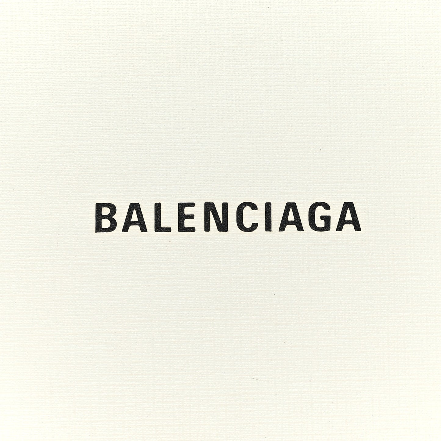 Squared Calfskin Logo Shopping Envelope Clutch White