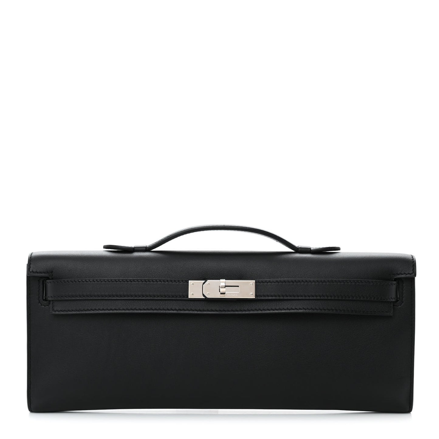 Swift Kelly Cut Clutch Pochette Black