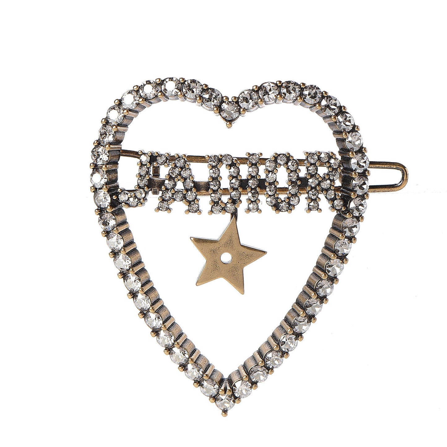 Crystal Heart J'Adior Barrette