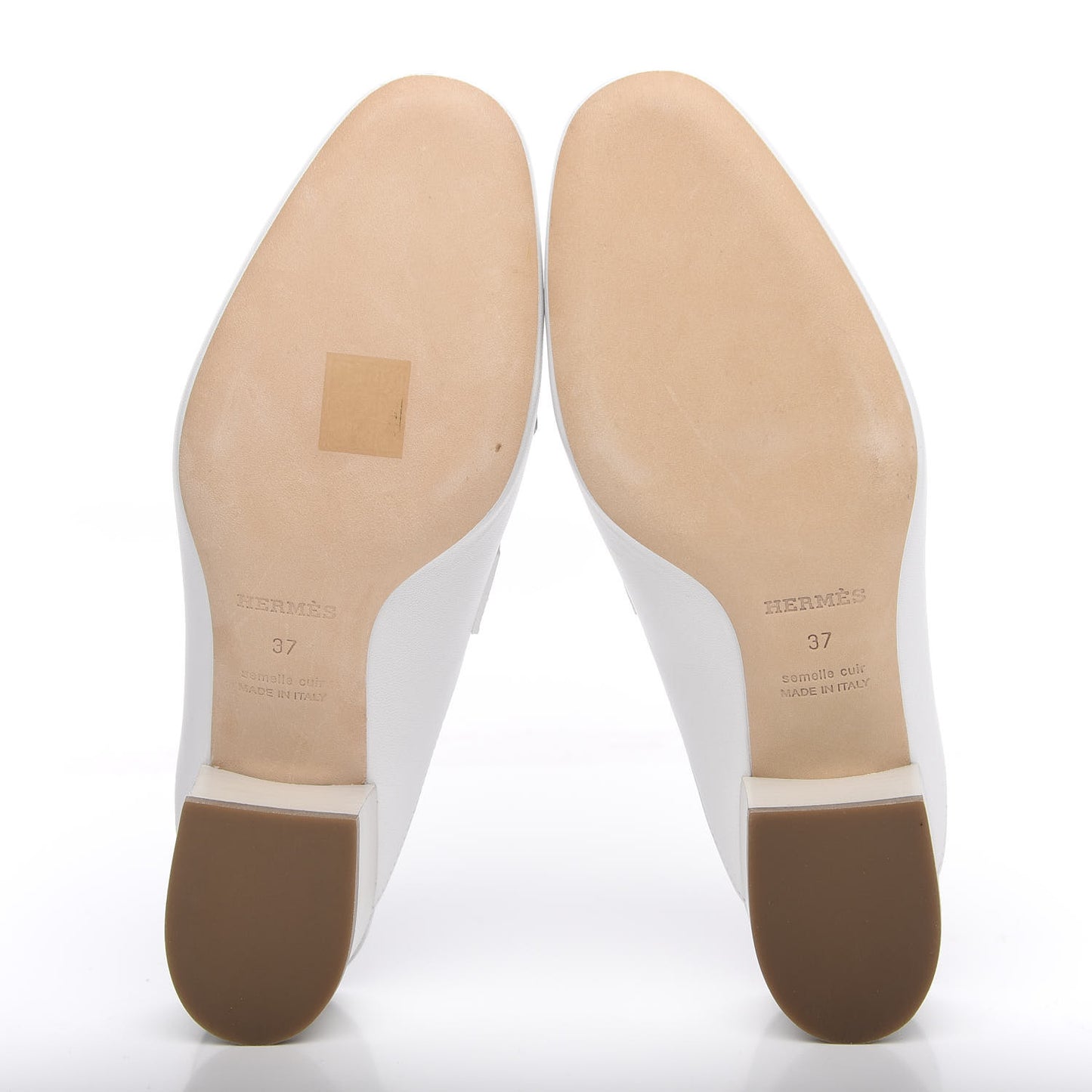 Goatskin Tuileries Mules 37 White