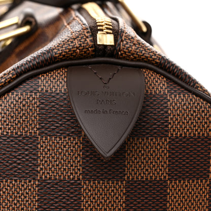 Louis Vuitton Damier Ebene Speedy 30 6 of 9