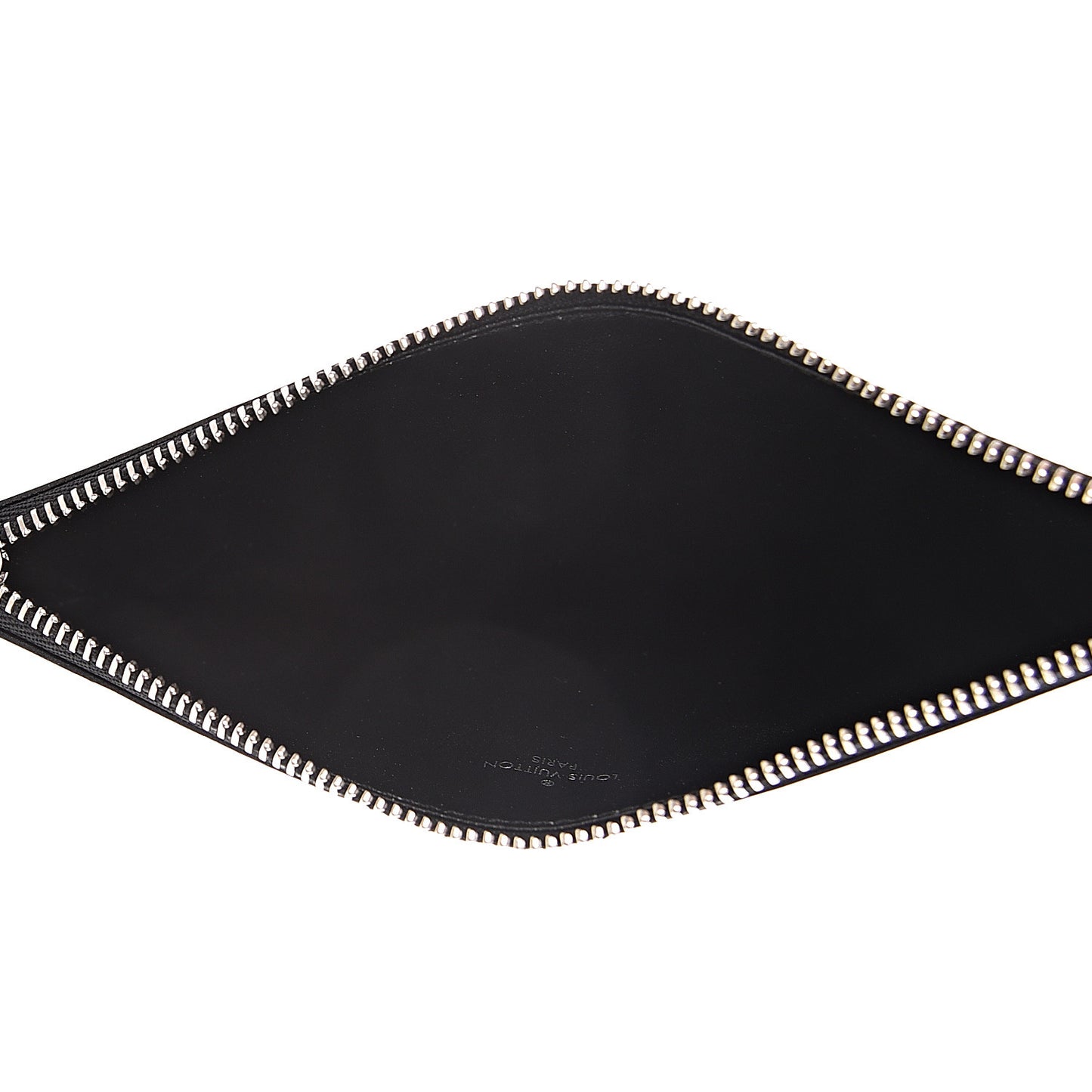 Epi Felicie Chain Wallet Zippered Insert Black