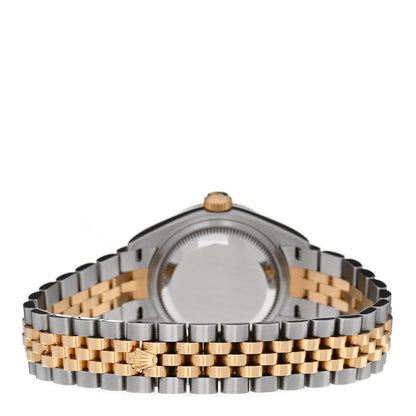 Rolex Stainless Steel 18K Yellow Gold 28mm Oyster Perpetual Datejust Watch Silver 279173 3 of 5