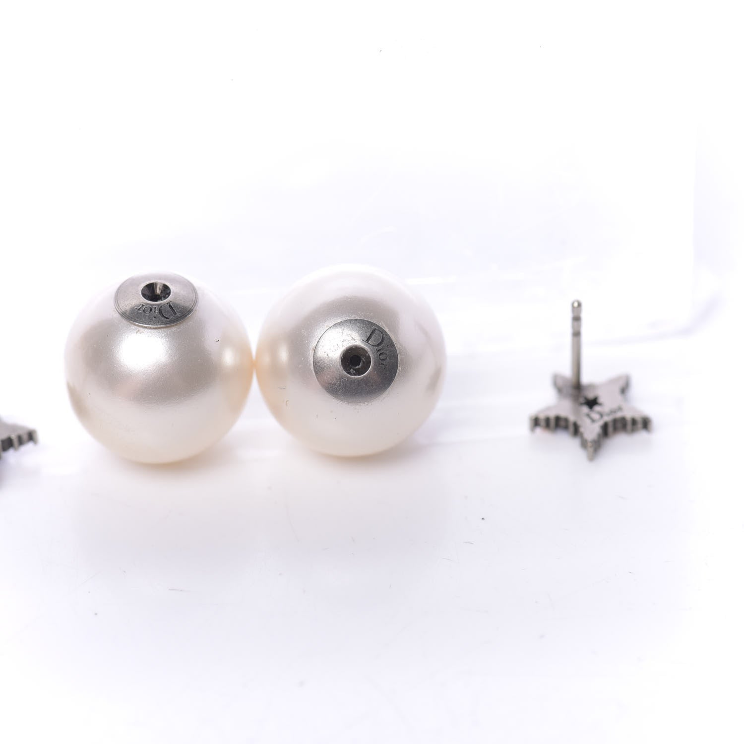 Christian Dior Pearl Crystal Star Mise En Dior Tribal Earrings Multicolor 4 of 4