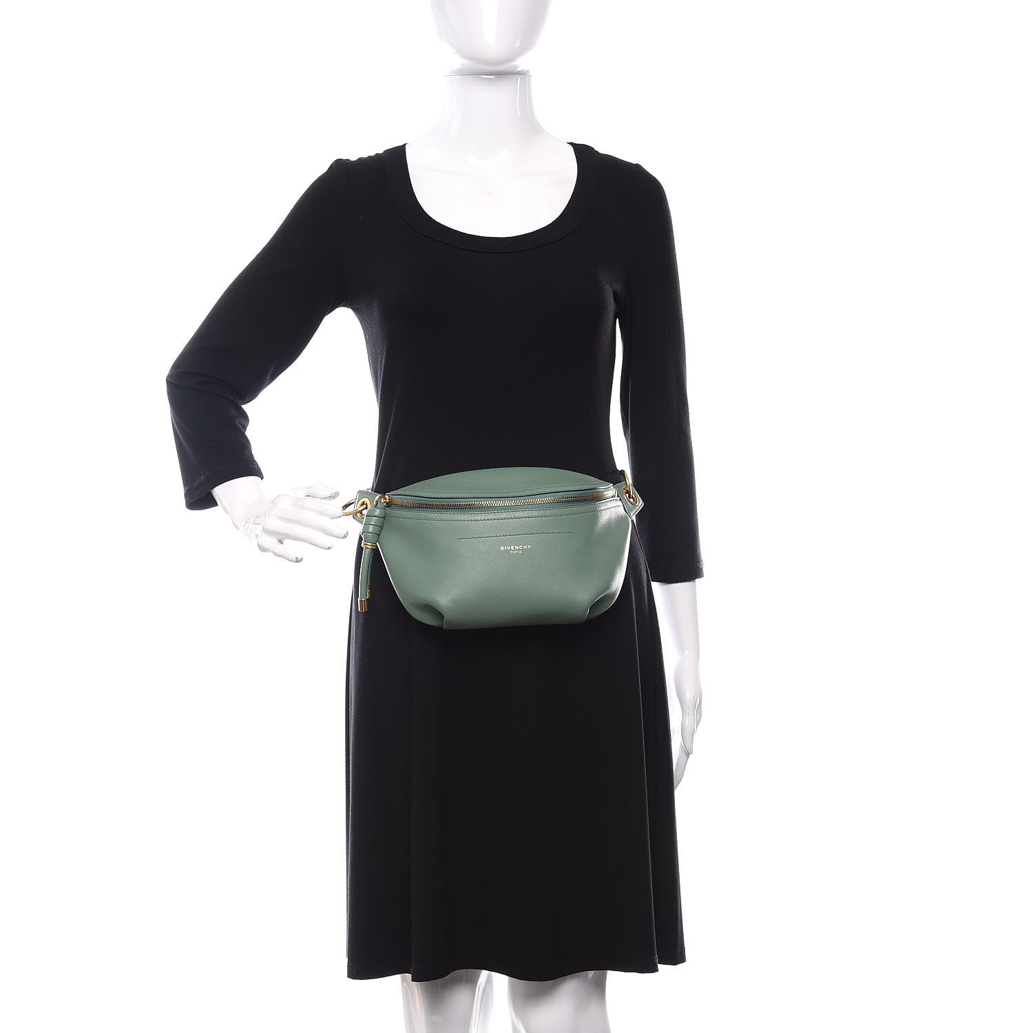 Givenchy Calfskin Mini Whip Belt Bag Pistachio 2 of 10