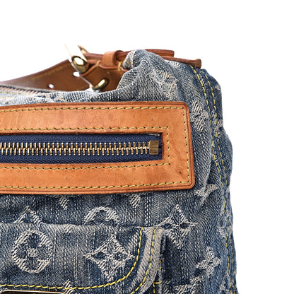 Louis Vuitton Monogram Denim Baggy PM Blue 15 of 15