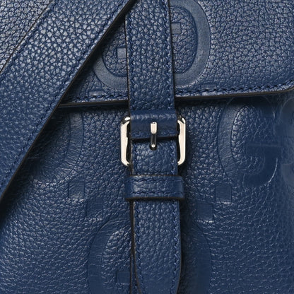 Gucci Piuma Calfskin Jumbo GG Embossed Small Messenger Bag Royale 8 of 10