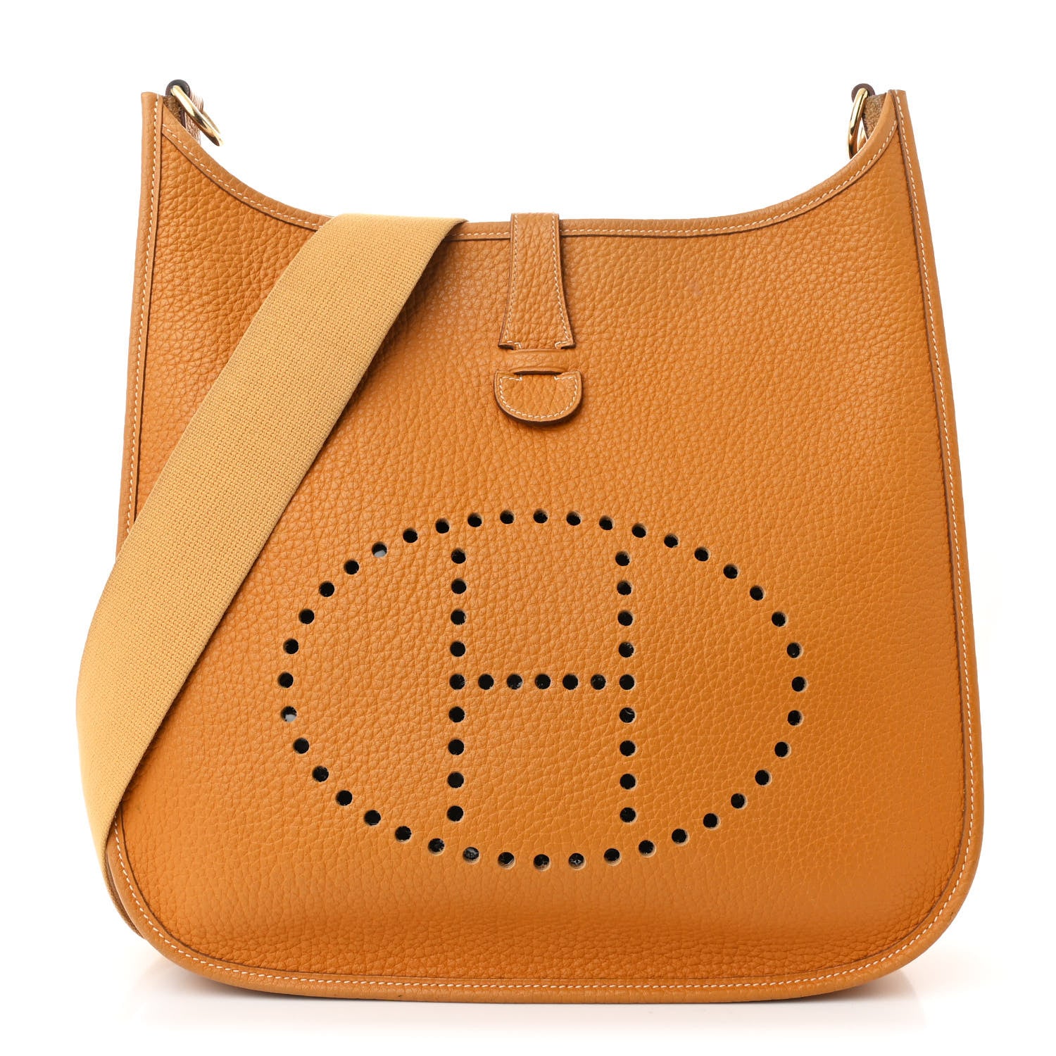 Hermes Togo Evelyne GM Moutarde 1 of 11