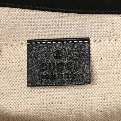 Gucci Guccissima Medium Emily Chain Shoulder Bag Black 6 of 9