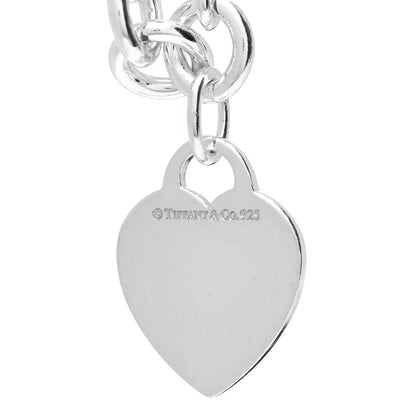 Tiffany Sterling Silver Heart Tag Toggle Bracelet 3 of 3