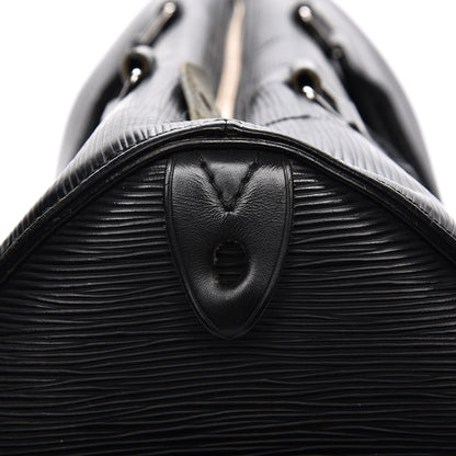 Louis Vuitton Epi Speedy 30 Black 7 of 13