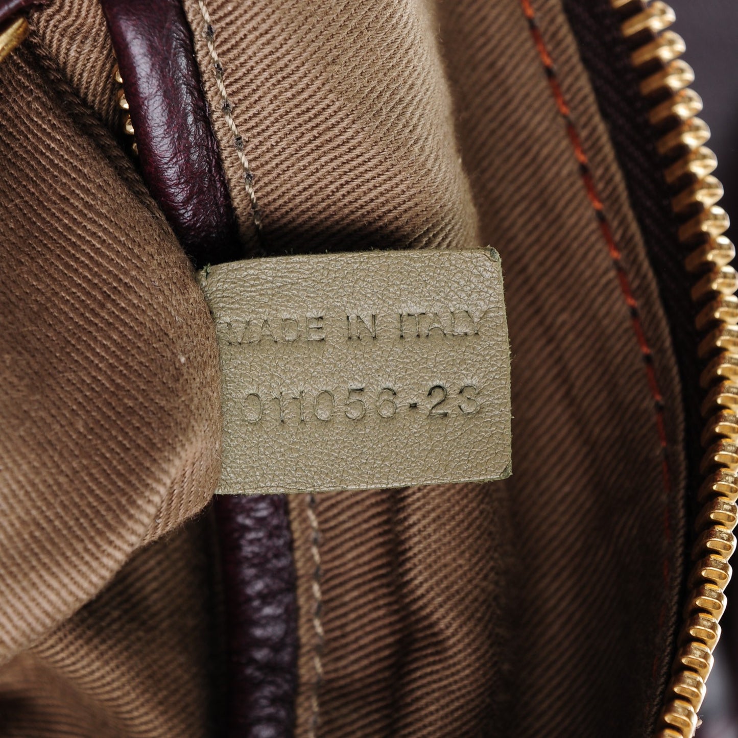 Calfskin Large Marcie Satchel Moka