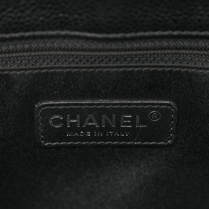 Chanel Caviar Quilted Grand Shopping Tote GST Black 7 of 10