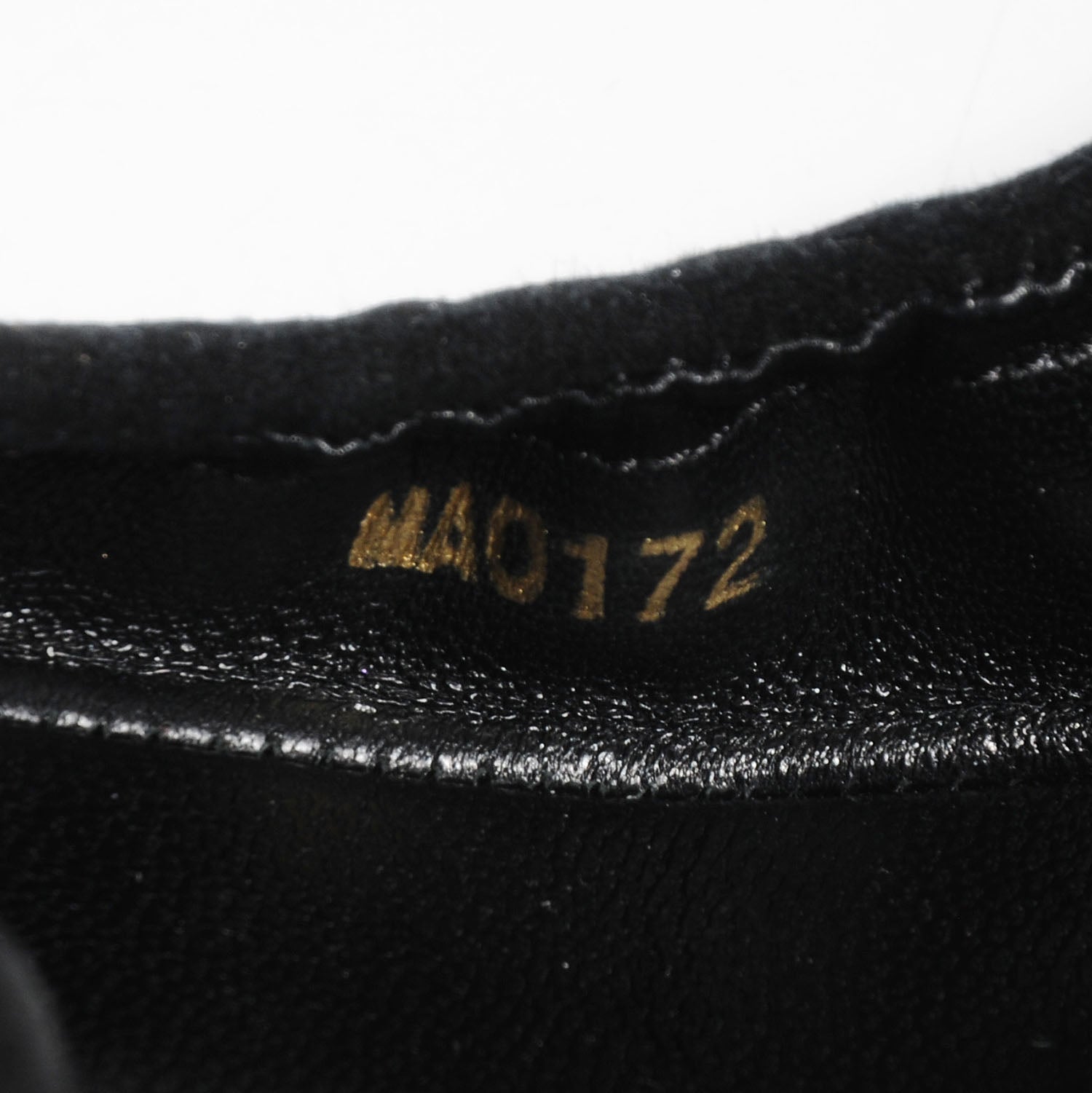 Louis Vuitton Suede Amulet Flat Ballerina Black 36 6 of 8