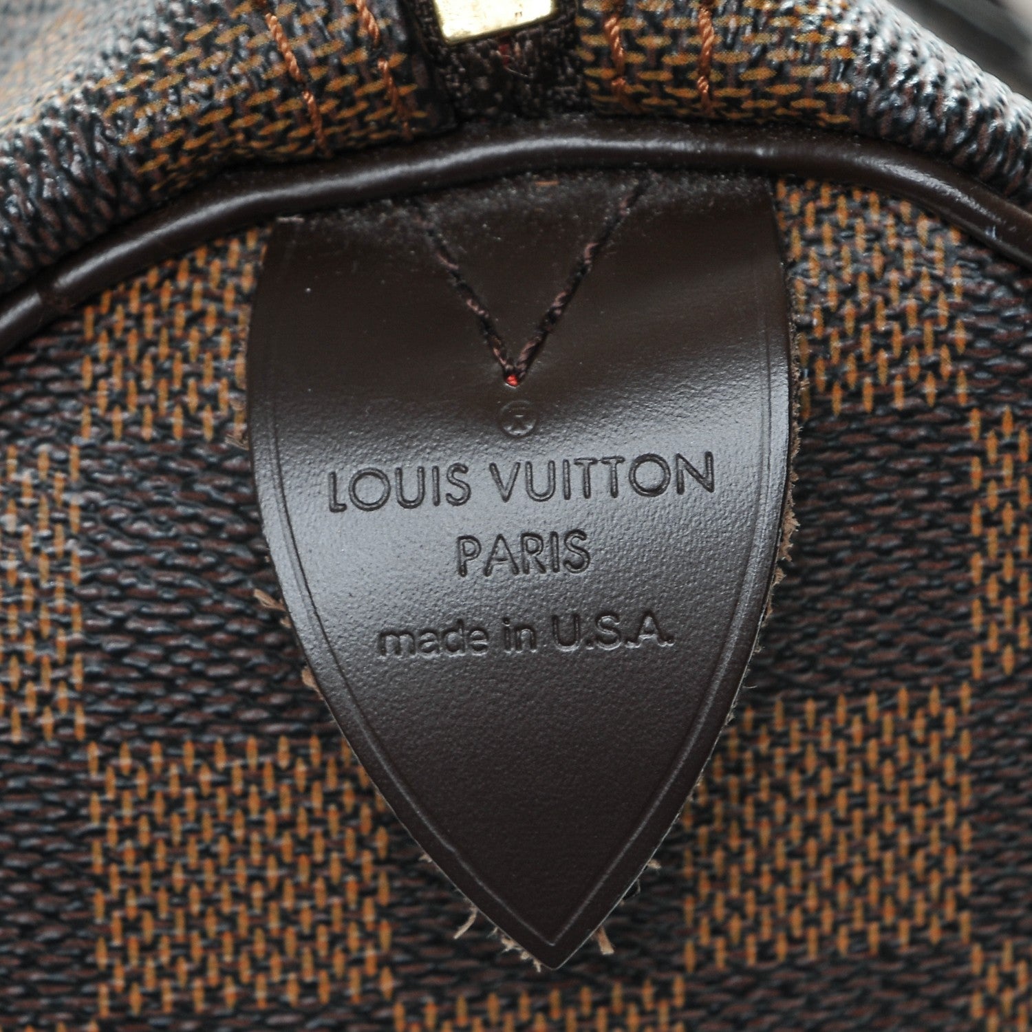 Louis Vuitton Damier Ebene Speedy 30 6 of 7